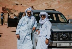 our Professional drivers team through our Morocco Tours - Sublime Desert